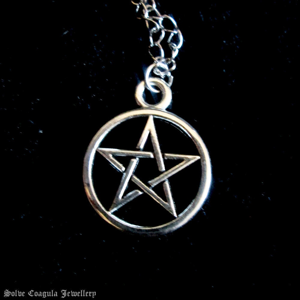 Solve Coagula Jewellery - Pentacle Collier - Couleur argent